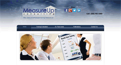 Desktop Screenshot of measureupconsulting.org